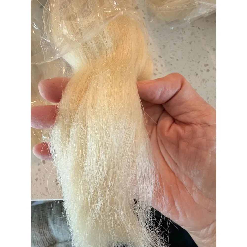 18in 613 Blonde Pre-Stretched Yaki Braiding Hair 8-Pack